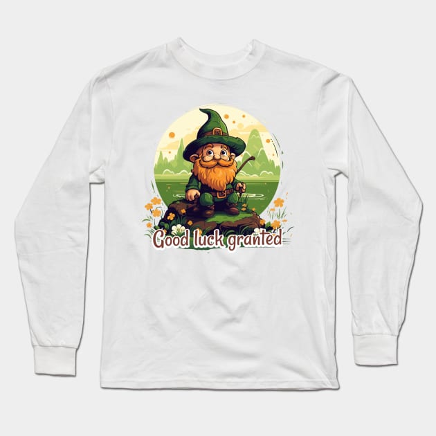 Good luck granted Long Sleeve T-Shirt by JessCrafts